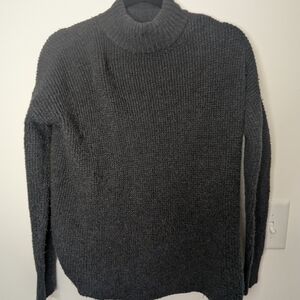 American Eagle Outfitters Charcoal Turtleneck Sweater